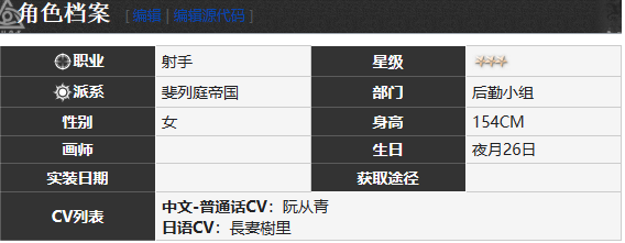 《雾境序列》帕洛玛角色介绍一览