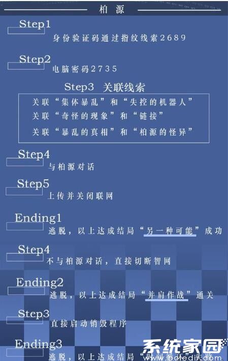 世界之外迷失空间柏源结局怎么达成?迷失空间柏源结局攻略大全